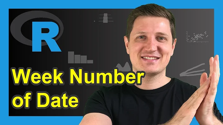 Get Week Number of Date in R (Example) | Convert Dates to Number | strftime, week & ymd [lubridate]