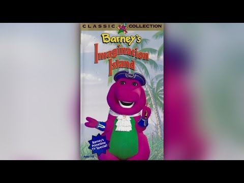 Barney's Imagination Island (1994) - 1994 VHS