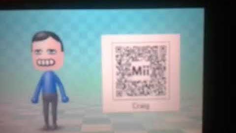 Craig mii qr code