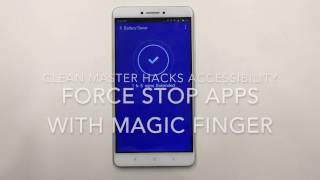 Clean Master's Ugly Battery Saver - "Magic Finger" screenshot 1