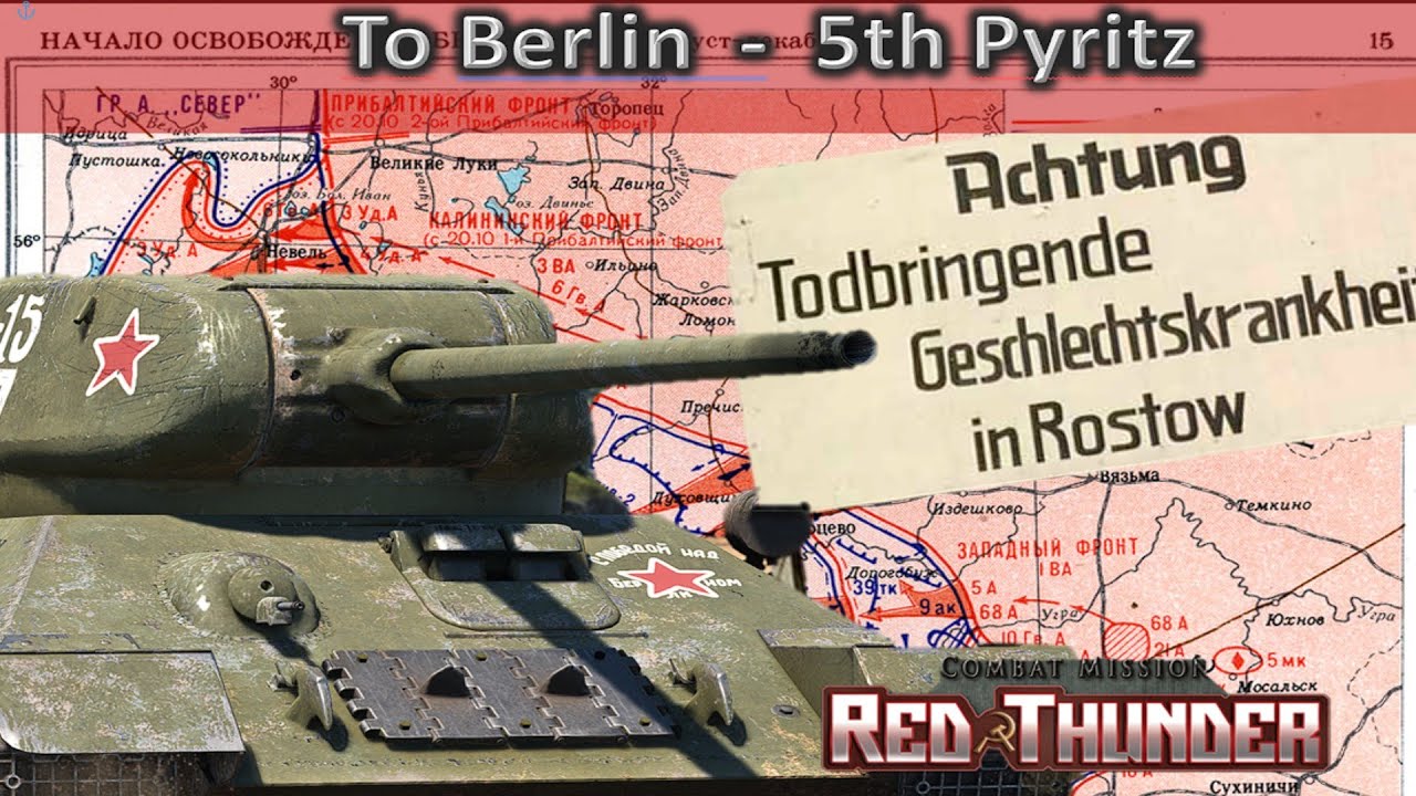 Combat Mission - RED THUNDER -FR Soviet Campaign - To Berlin - 5th Scenario, Pyritz