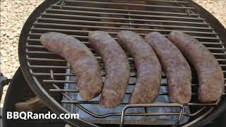 Smoked Brats Grillvanausa Smokey Joe