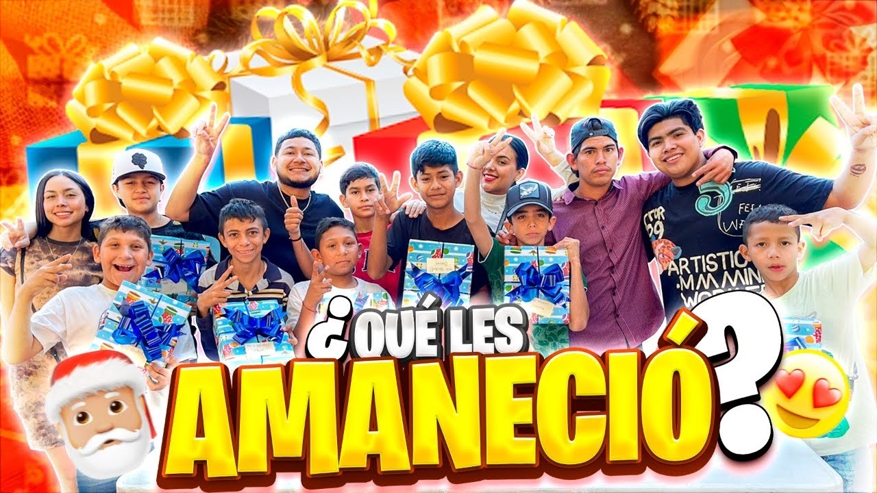 LOS SOÑADORES RECIBIERON EL REGALO QUE DESEABAN EN NAVIDAD 🎁🎄😍 / 