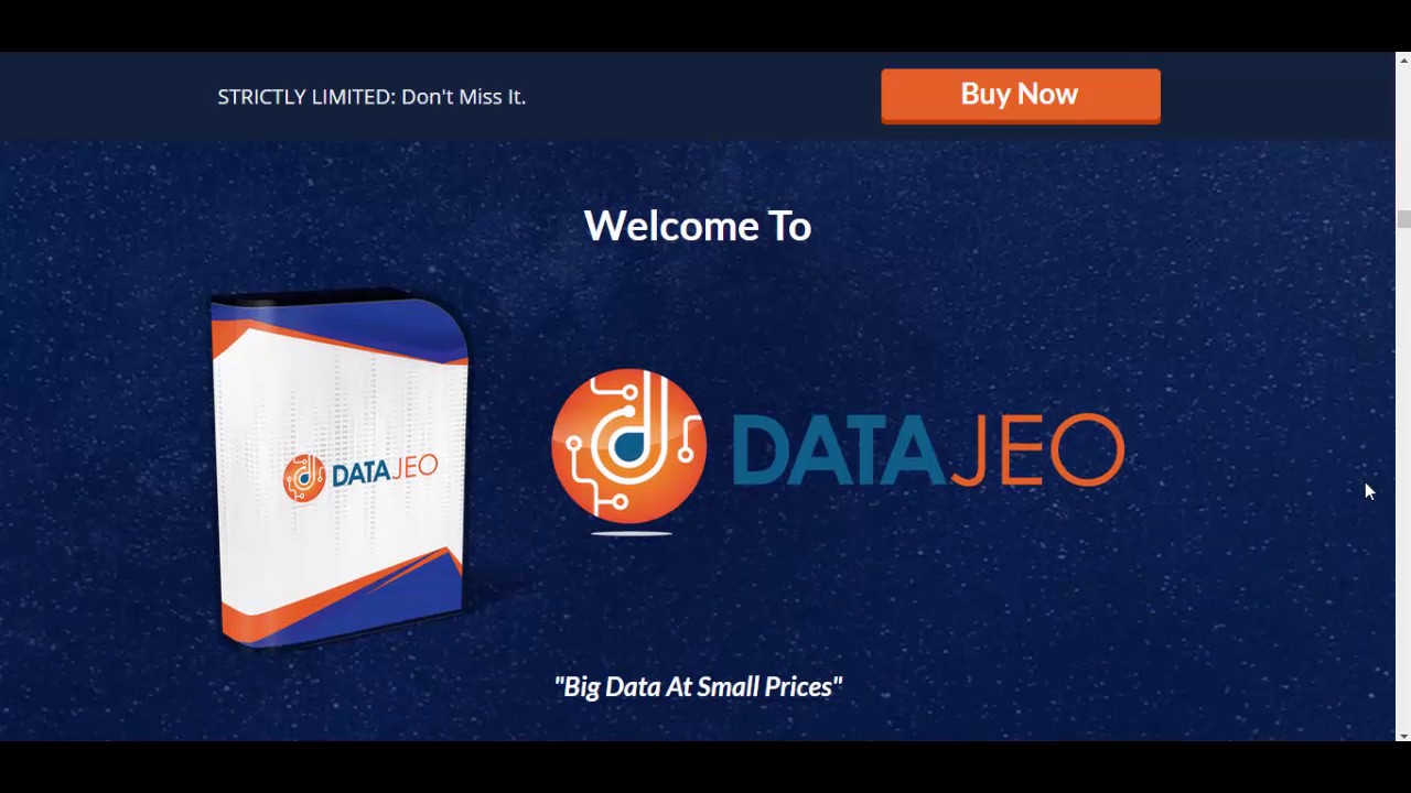 Data JEO Monthly Option Review and Huge Bonus 80%+Discount