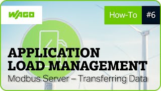 WAGO Load Management #6 | Provide and receive data as a Modbus server