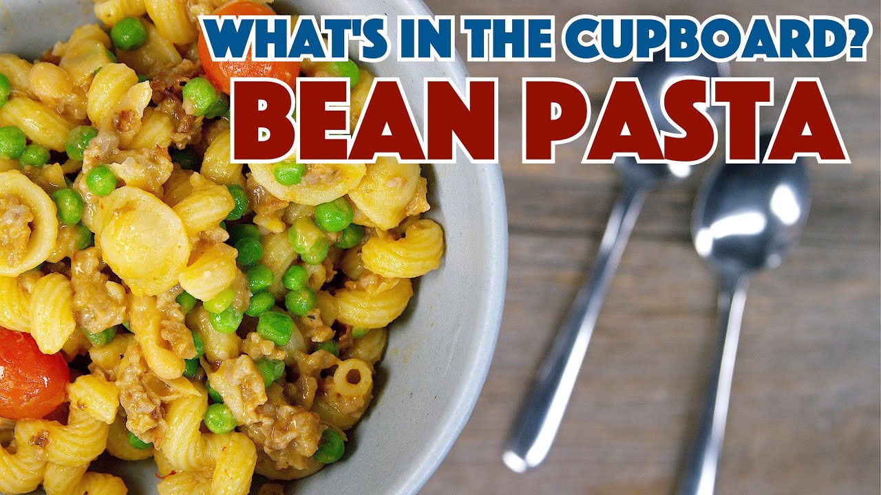 🥫 Bean And Sausage Pasta Recipe Stuff In Our Cupboard - Glen & Friends Cooking