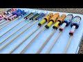 Testing different types of firework rockets
