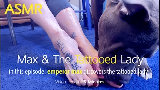 Max The Tattooed Lady Asmr Dog Licking No Talking