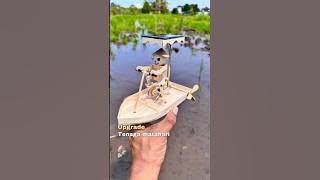 Mainan unik sepeda perahu tenaga surya #creative #toys #ideas #kreatif