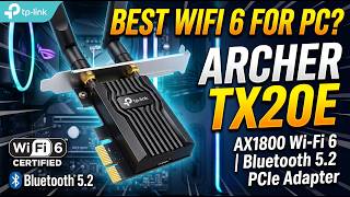 AX1800 Wi-Fi 6 + Bluetooth 5.2 PCIe Card | Setup, Speed Test & Review | HS Reveals