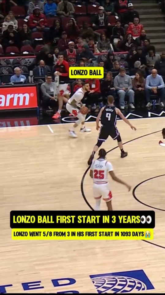 It's good to see Lonzo Starting again?