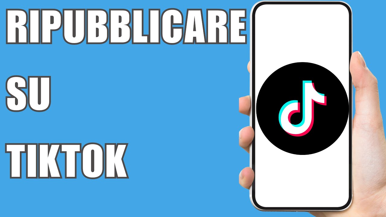 Come Ripubblicare Un Video Su Tiktok 2024 - YouTube