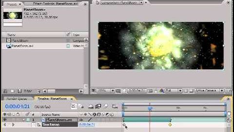Freeze Frame with Time Remapping
