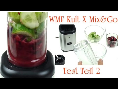 Produkt Test 2 | WMF KULT X Mix&Go | Roter Smoothie Rezept - How To