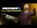 [Payday 2] 8th Anniversary Celebration - New Cash Blaster Weapon and Skins