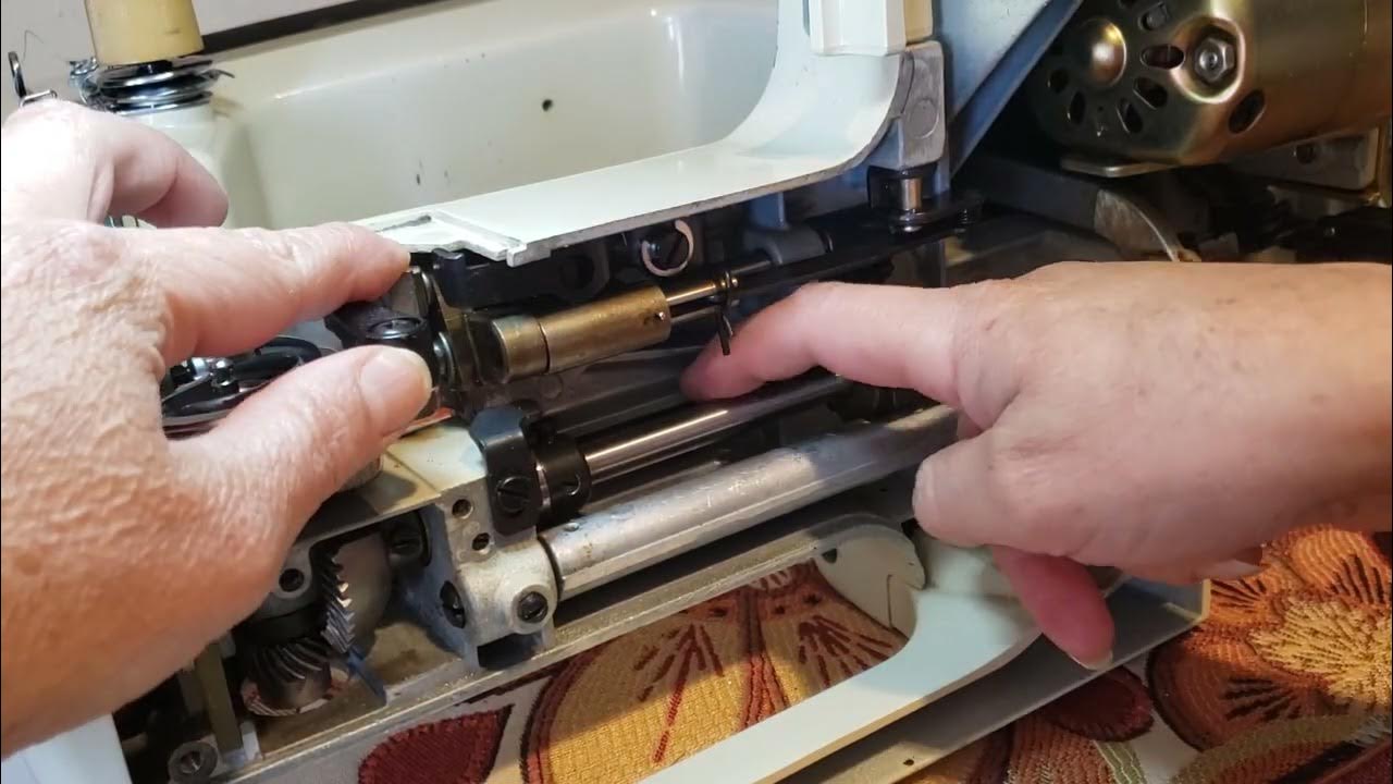 Sewing machine Kenmore feed Dogs down/up fixed YouTube