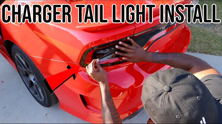 2019 Dodge CHARGER Tail Light Tint MOD Install Tutorial