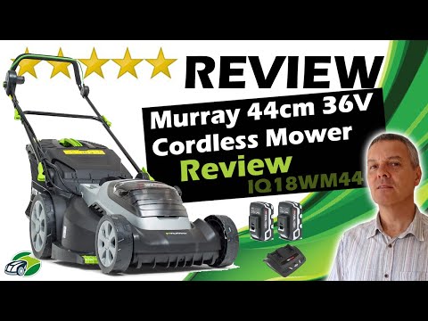 Murray 44cm Cordless Lawn Mower IQ18WM44 Review