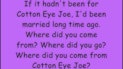 Thumbnail of Cotton Eye Joe - Rednex lyrics