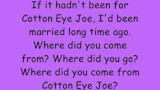 Cotton Eye Joe - Rednex lyrics