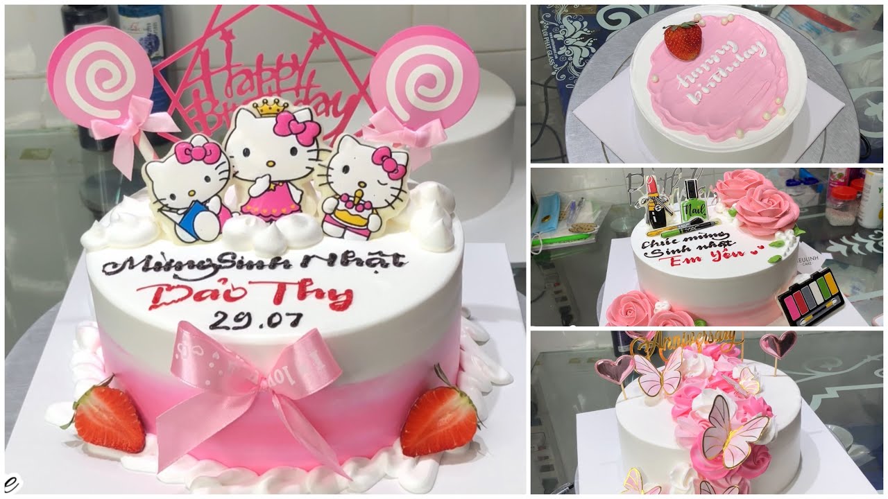 BVH101  Bánh sinh nhật Hello Kitty sz18  Tokyo Gateaux  Đặt bánh lấy  ngay tại Hà Nội