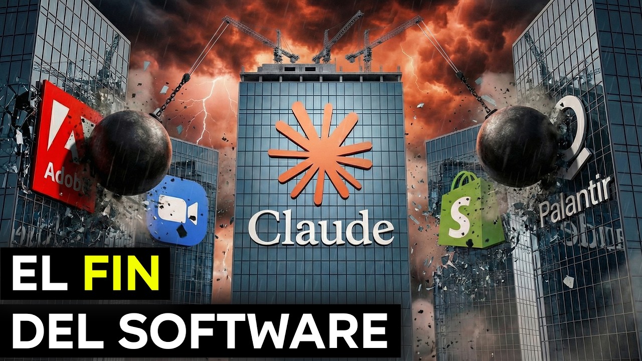 COMIENZA SU CRASH BURSÁTIL: LA IA CANIBALIZA A LAS EMPRESAS DE SOFTWARE