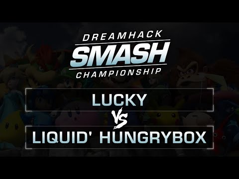 Smash Bros - Lucky (Fox) Vs. Liquid' Hungrybox (Jigglypuff) SSBM Winners Quarters