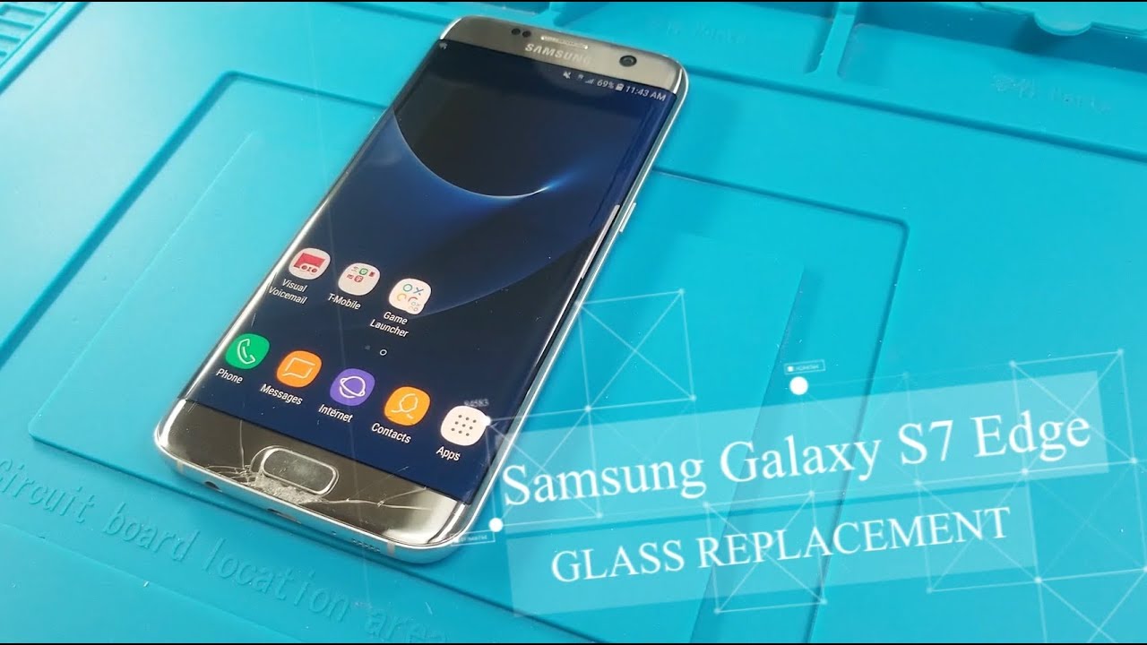 skepsis kighul samvittighed Samsung Galaxy S7 Edge Glass Replacement - YouTube