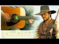 Deadlands wild west  cowboy guitar lesson w tabs