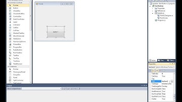 How to Create Exit Button , Microsoft Visual Studio