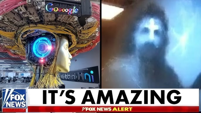 Google's Quantum Computer Created an Image of "God".. What Appeared Was  Chilling - YouTube