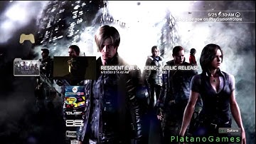 Resident Evil 6 - Biohazard 6 - Opening Boot Up & Menu - Demo - HD