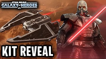 Darth Malgus Fury Class Interceptor Kit Reveal! 2 MORE Sith Ships Confirmed for SWGoH!