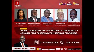 Download Lagu LIVE! NEWSFILE 27-12-25: CRC REPORT—REFORM ROADMAP OR SHELVED? AG'S ORAL DRIVE—JUSTICE OR POLITICS? MP3