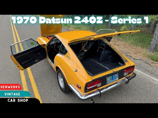 Series 1 - 1970 Datsun 240Z - Denwerks - BaT - YouTube