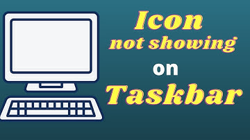 Fix: Icon not Showing on Taskbar on PC/Laptop | ল্যাপটপ/ পিসি এর  টাস্কবার সমস্যা সমাধান |