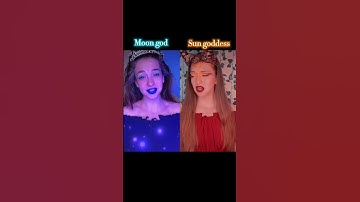 Thumbnail of #POV the sun goddess wants to love the moon god, but knows it’s impossible #shorts #fyp #acting