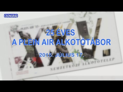 Csongrád TV Heti Téma Plein Air Molnár Dixieland Band 2015 08 12