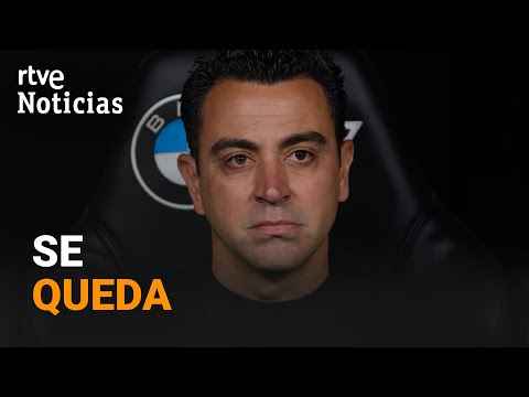 XAVI HERNÁNDEZ: CONTINUARÁ como ENTRENADOR del BARÇA hasta 2025 tras la cumbre con LAPORTA | RTVE