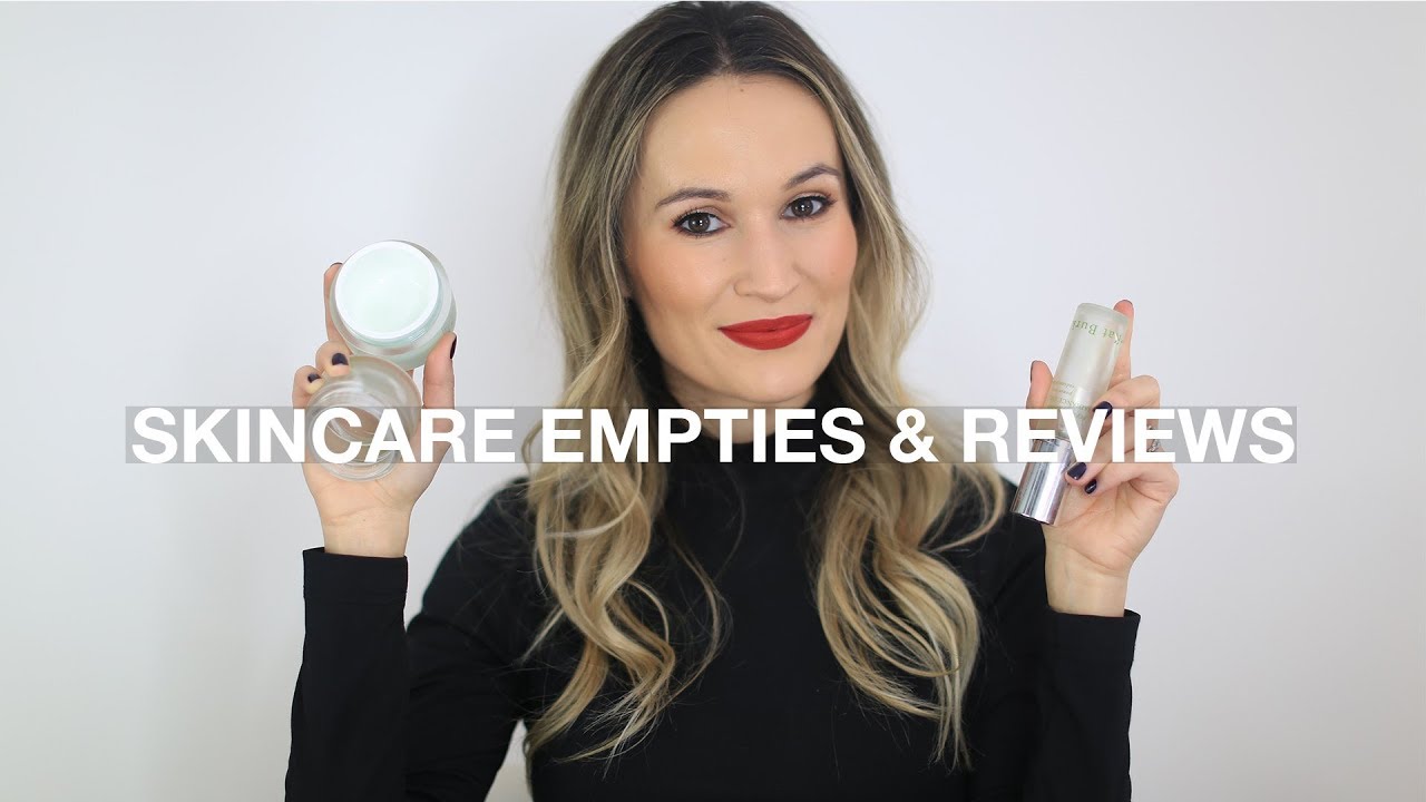 Skincare Empties & Mini Reviews | ttsandra