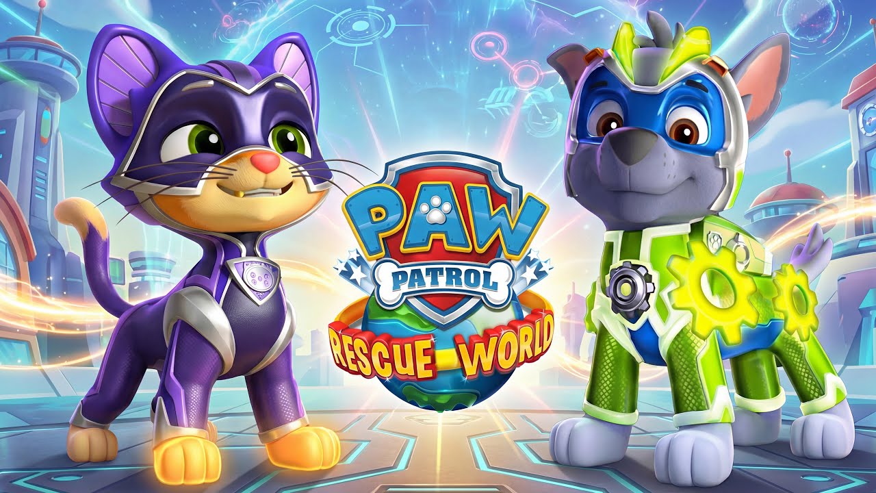 PAW Patrol Rescue World🐶Mighty Rocky vs Copycat’s Tower vs Ladybird
