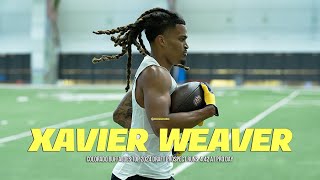 Xavier Weaver Runs 4.42 At NFL Pro Day