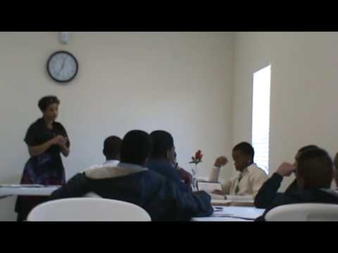 Monica Soileau speaking at Lake Arthur (2)