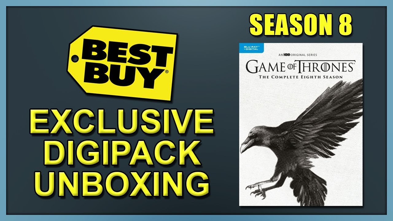 Game Of Thrones Season 8 Best Buy Exclusive Sigil Blu Ray