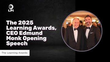The Learning Awards 2025 - LPI CEO Edmund Monk