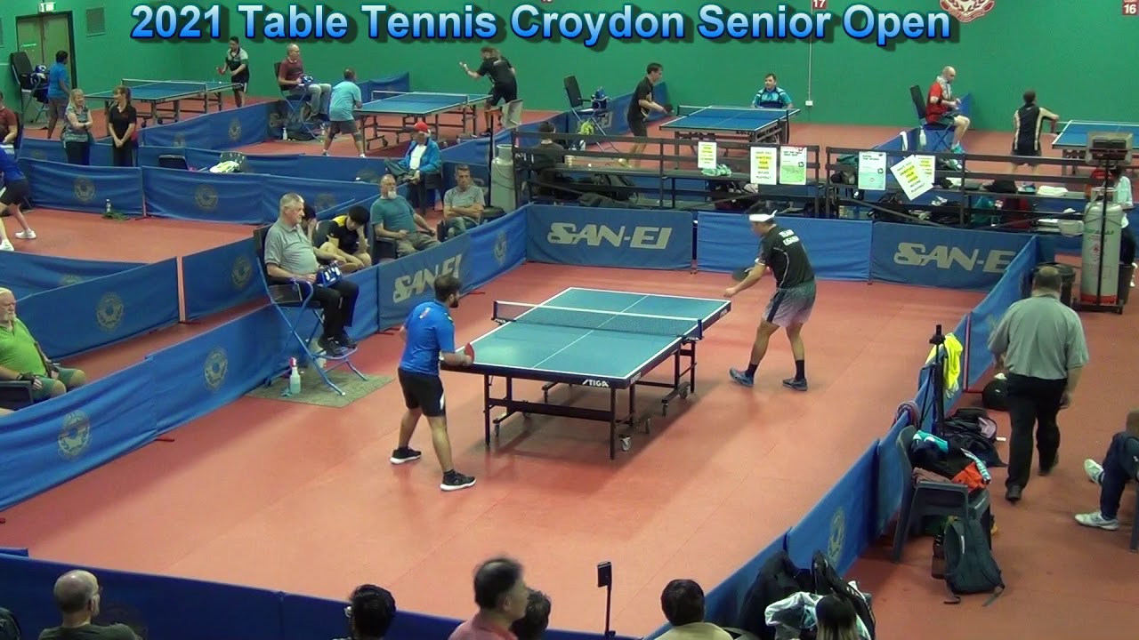 2021 Table Tennis Croydon Senior Open Final Heming Hu vs Sanish Ambekar YouTube