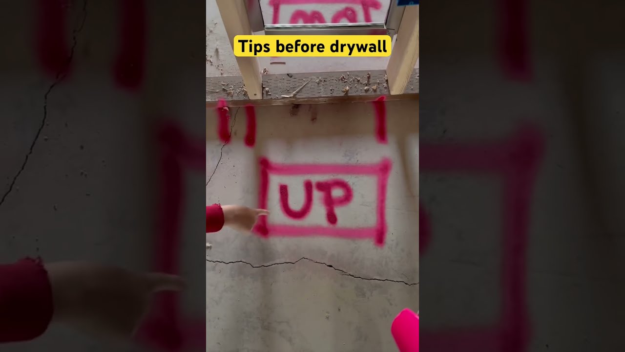 Here Are Some Good Tips Before Drywall Is Installed Diy Construction Framing Howto
