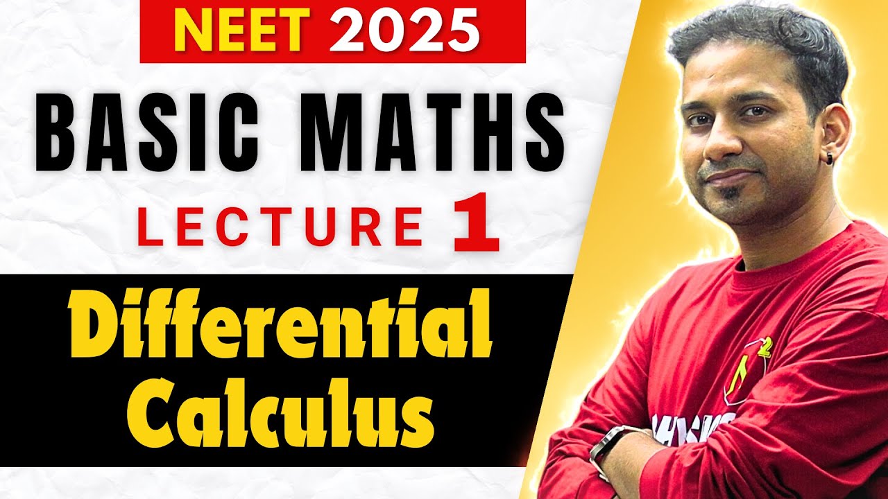 Basic Mathematics | Differential Calculus | Lecture 01 #abhilashjha # ...