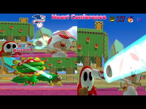 Mario Superstar Baseball Special 20 Years World Cup Match 175  fireballs Vs Flames 3/5