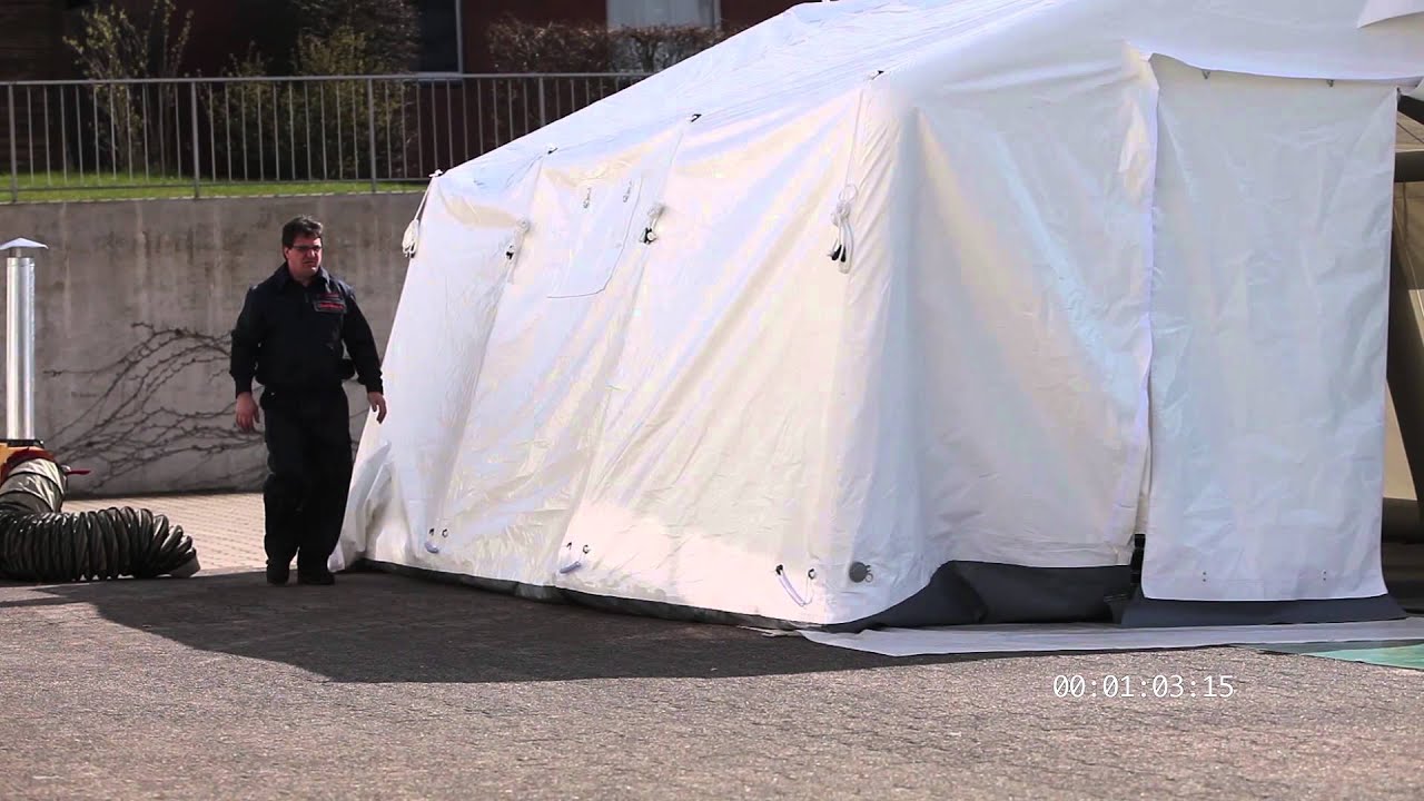 Aufbau der isotemp®-Dekontaminations-Strecke